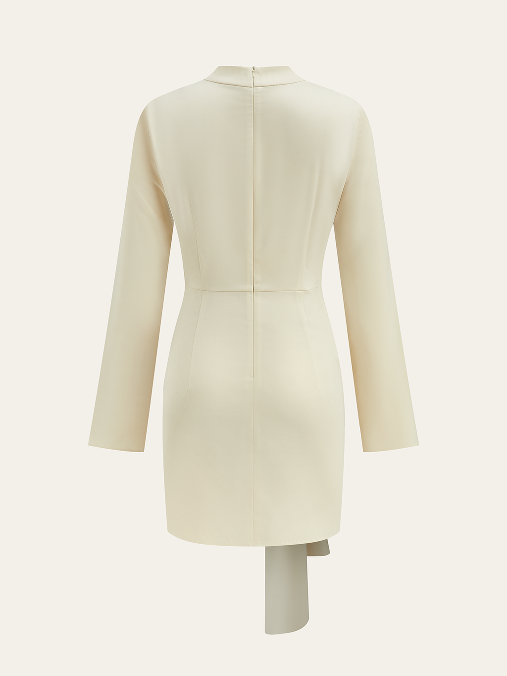 Uzun kollu mini elbise