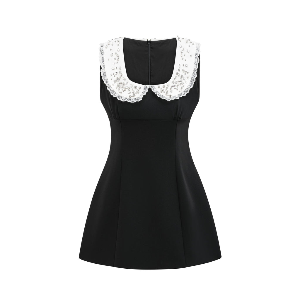 Delilah kristal mini elbise