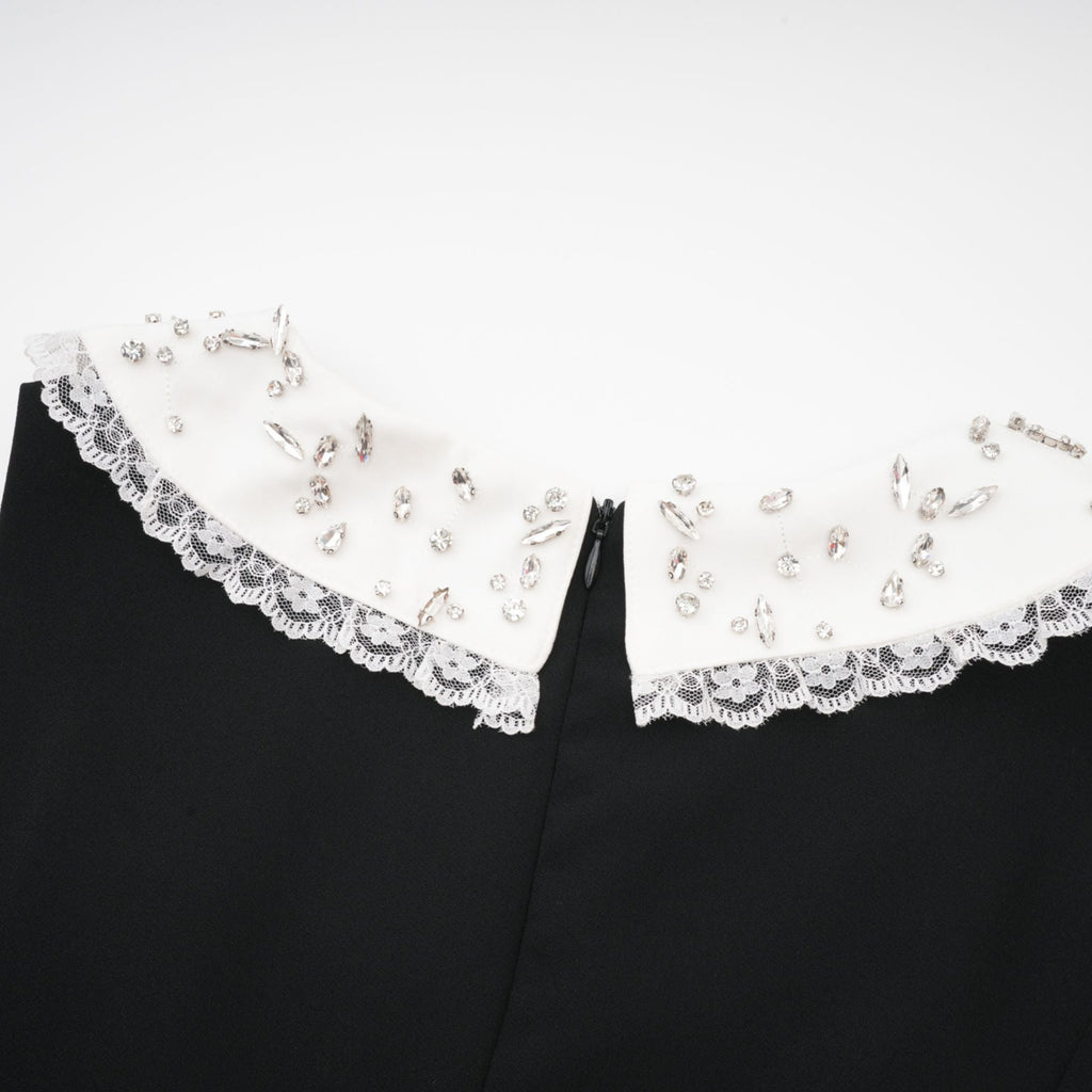 Delilah kristal mini elbise