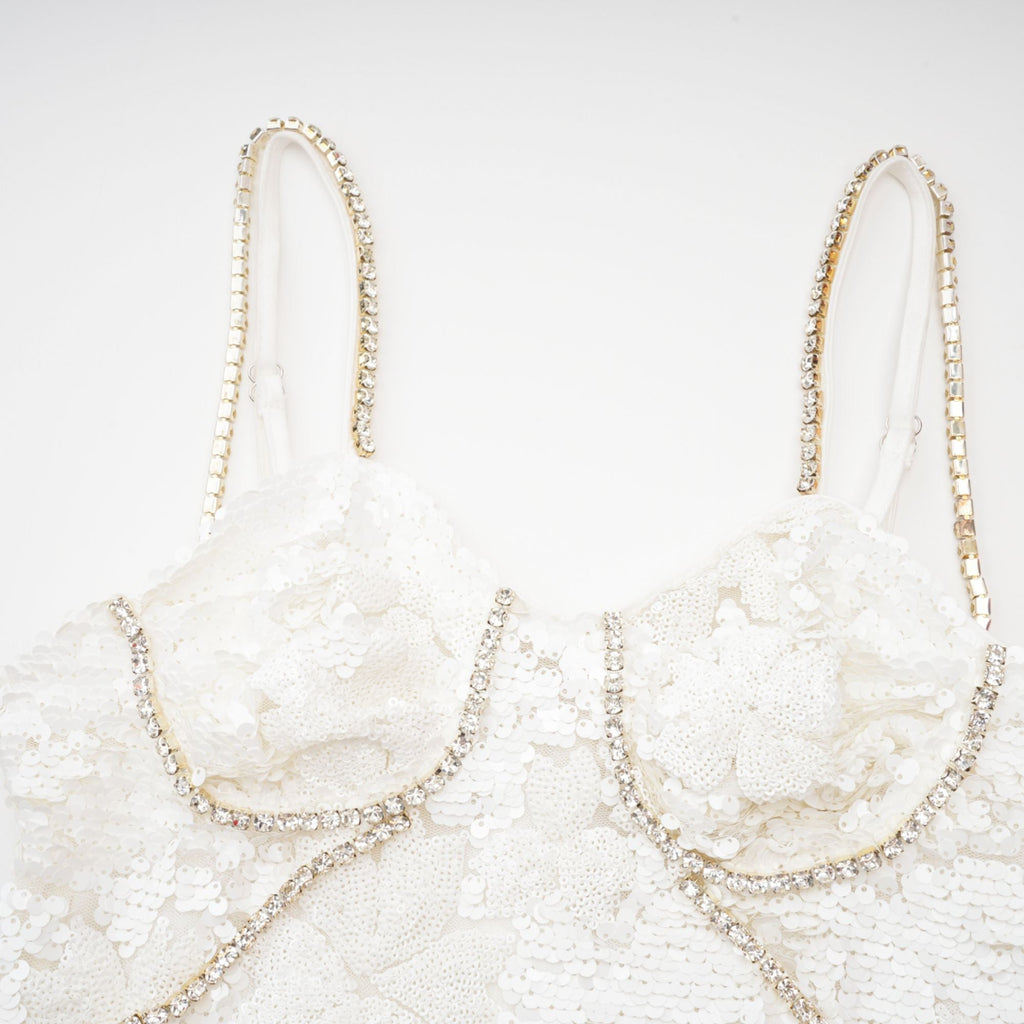 Amia büstiyer mini elbise