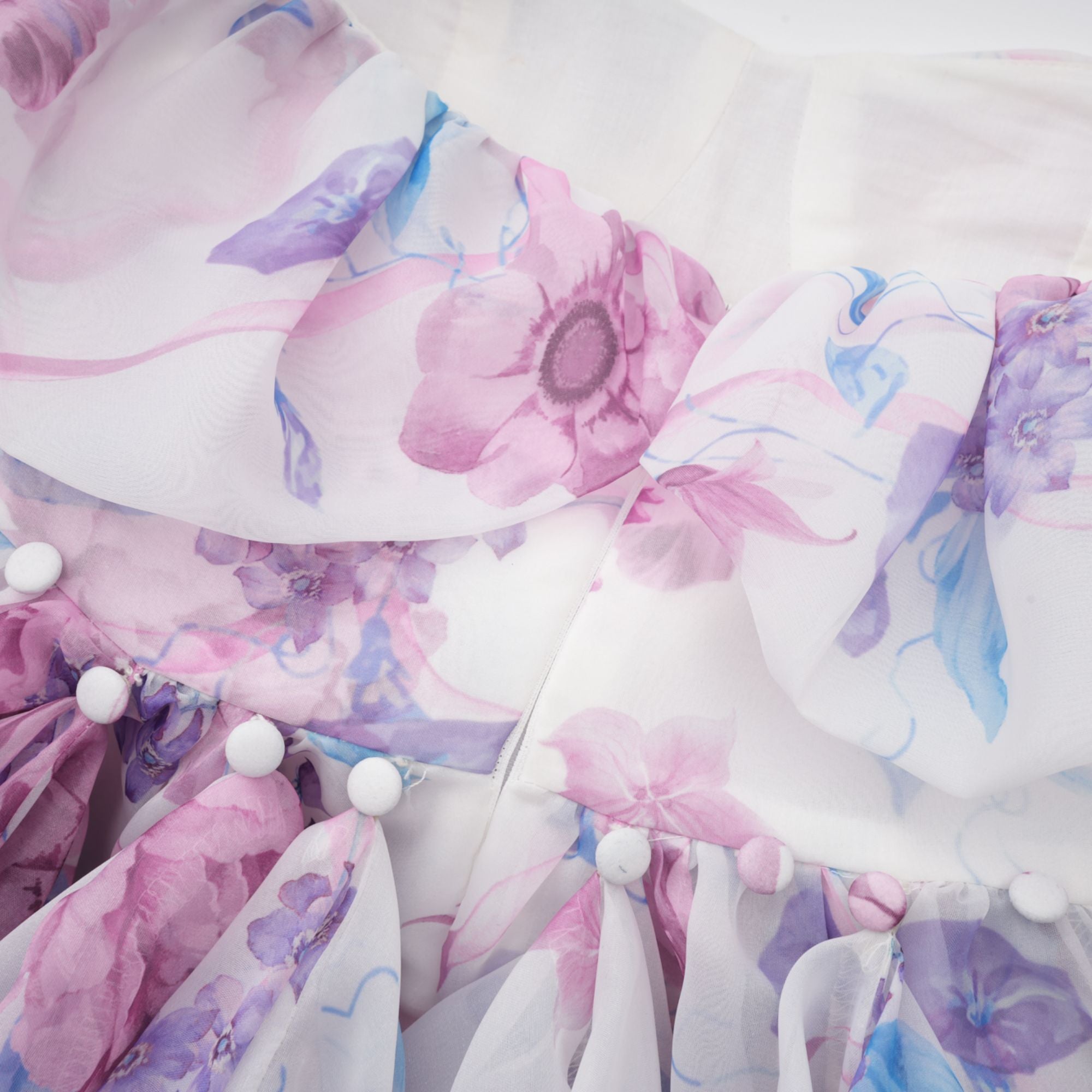 Béatrice pile midi elbise