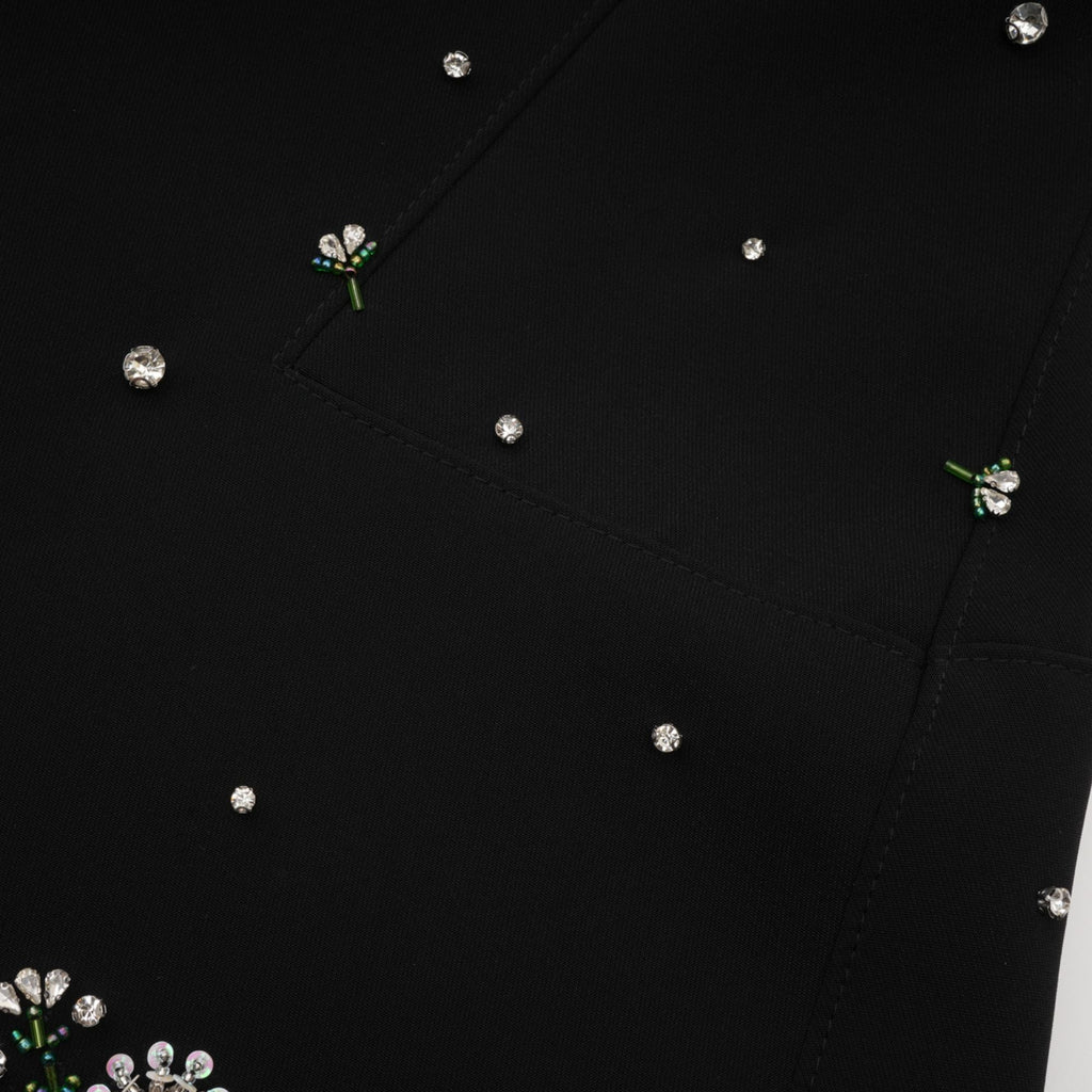 Ariane kristal mini elbise