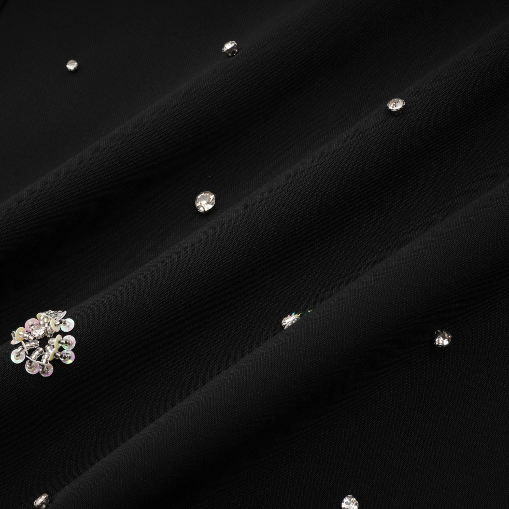 Ariane kristal mini elbise