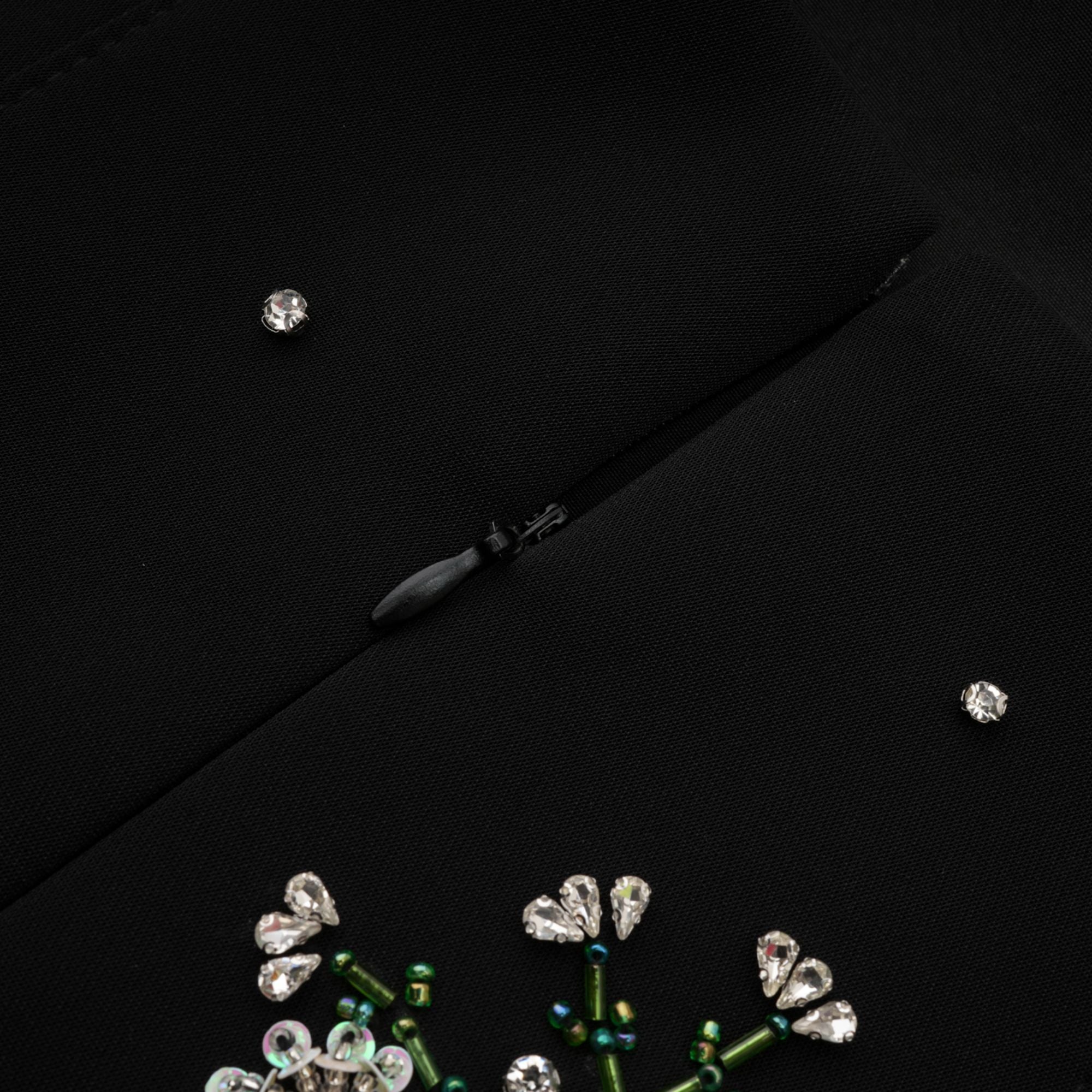 Ariane kristal mini elbise