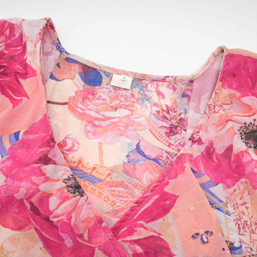 Caroline midi elbise