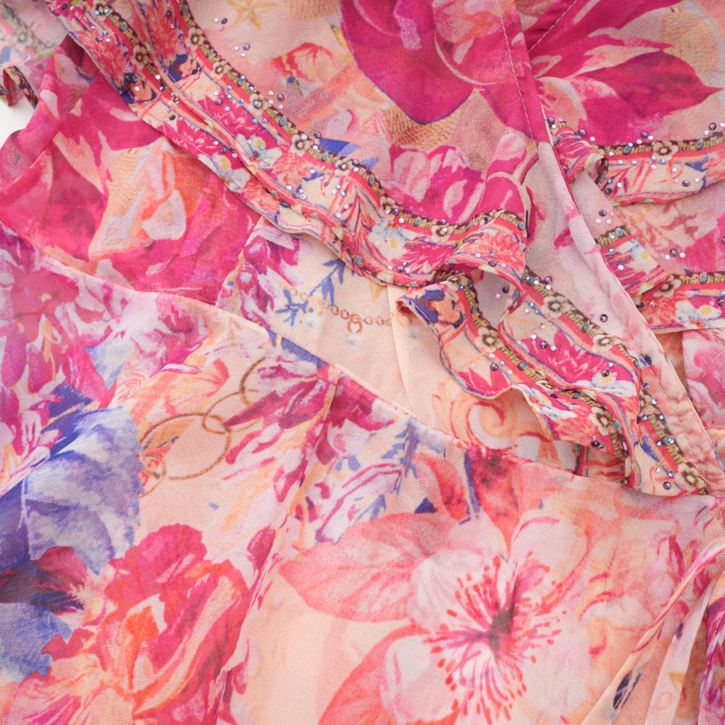 Caroline midi elbise