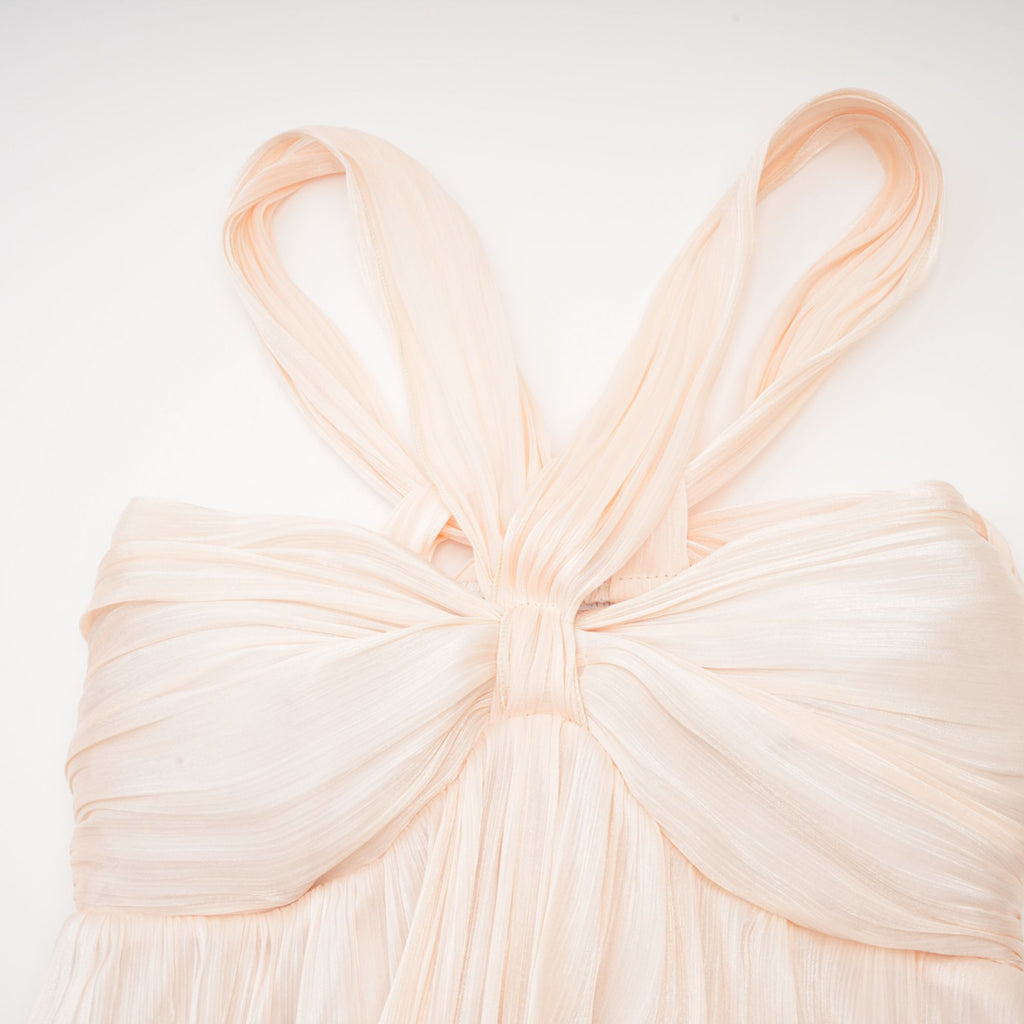 Bérénice dantel midi elbise