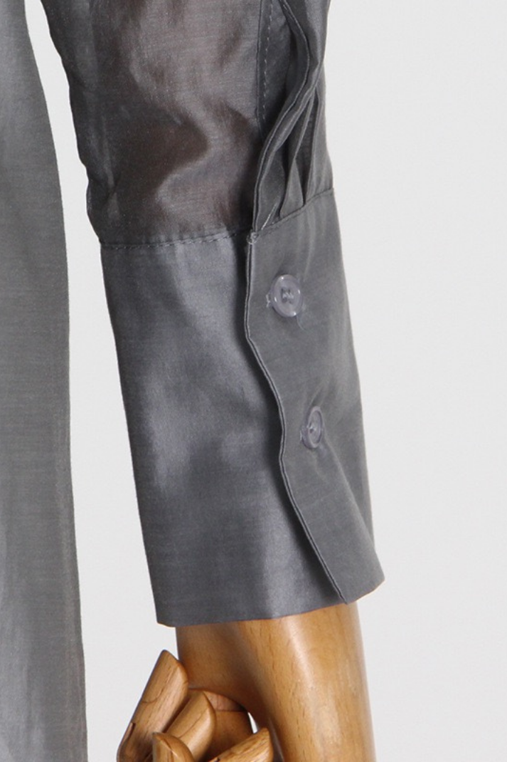 Azura Tül Karışımlı Blazer Ceket