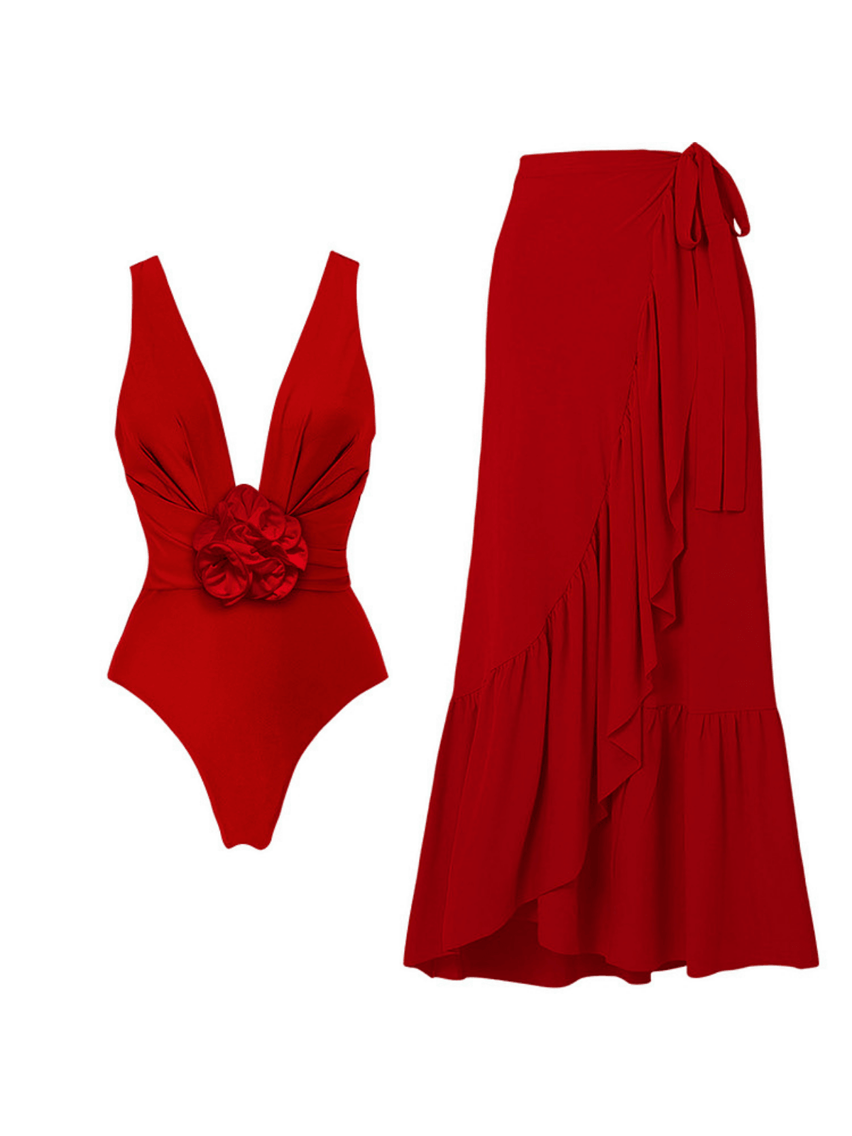 Aplikeli Mayo ve Mayo Eteği Takım