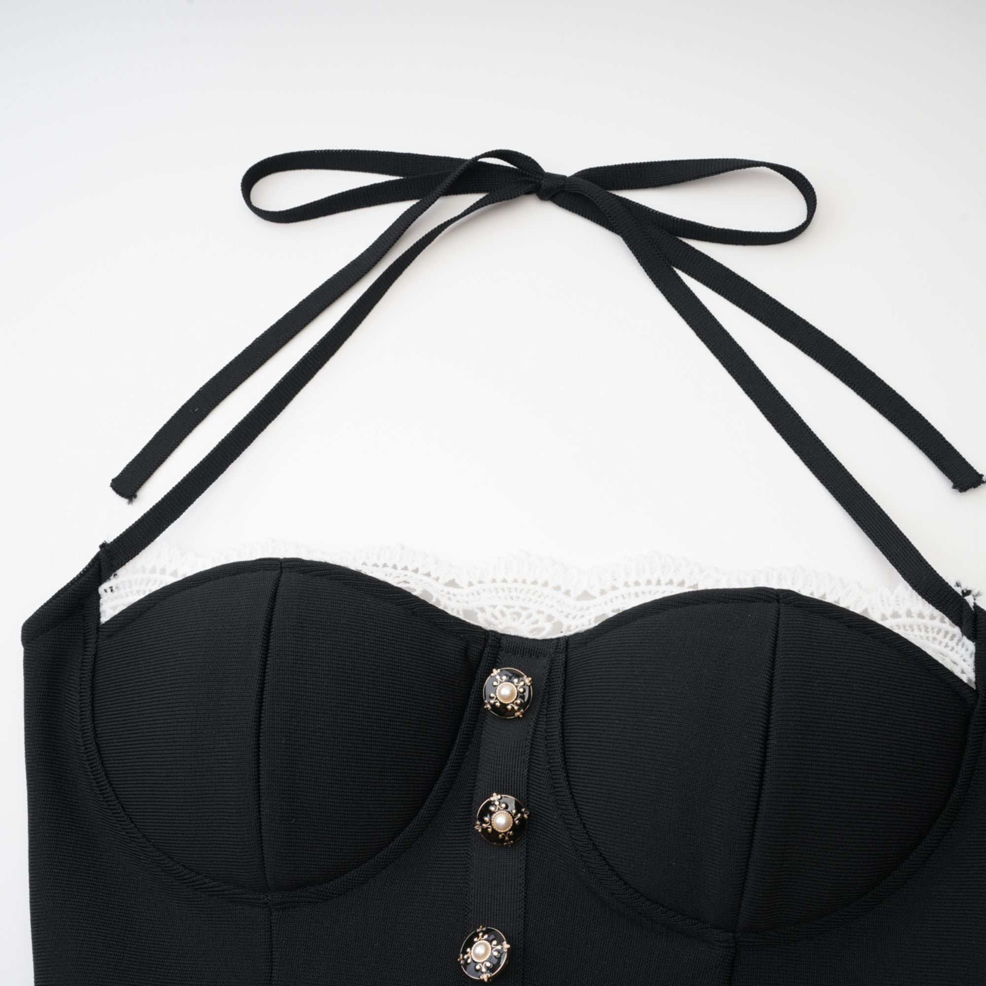 Delphine dantel maksi elbise