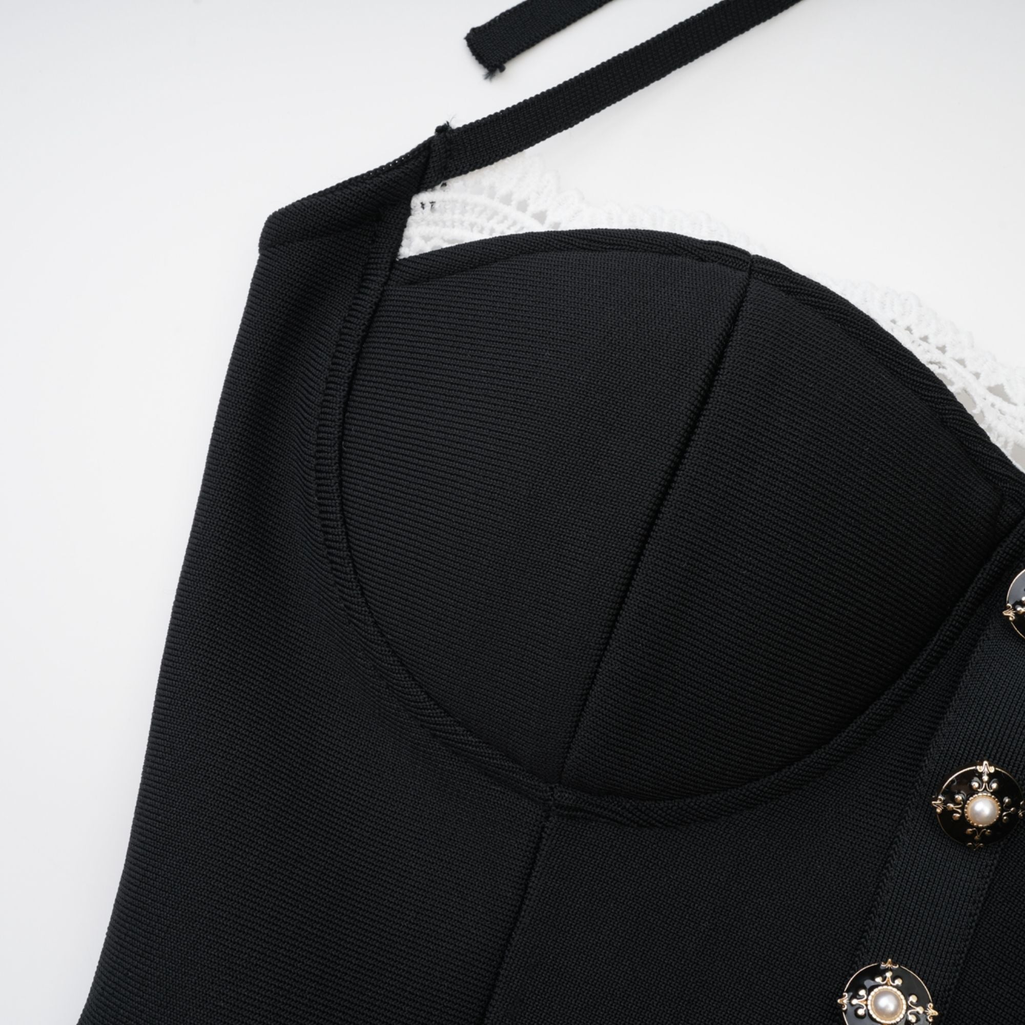 Delphine dantel maksi elbise