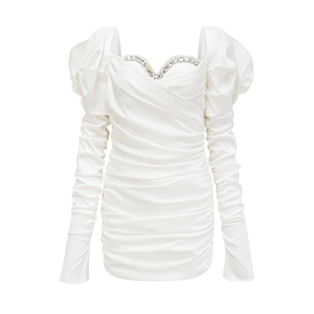 Avalon kristal mini elbise