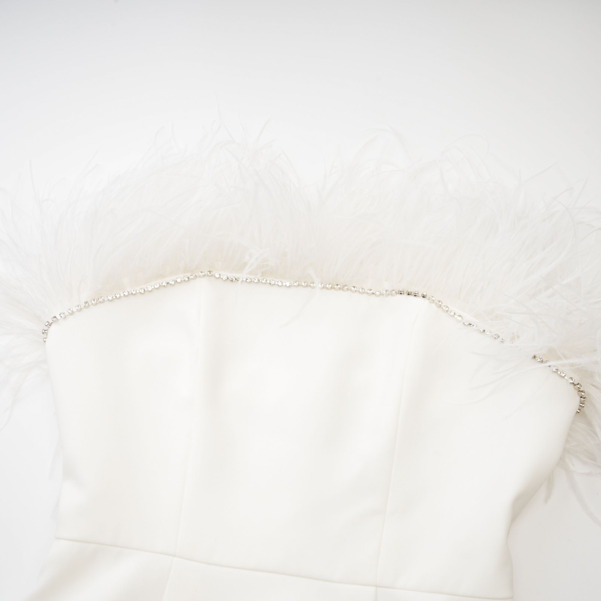 Aria tüy mini elbise