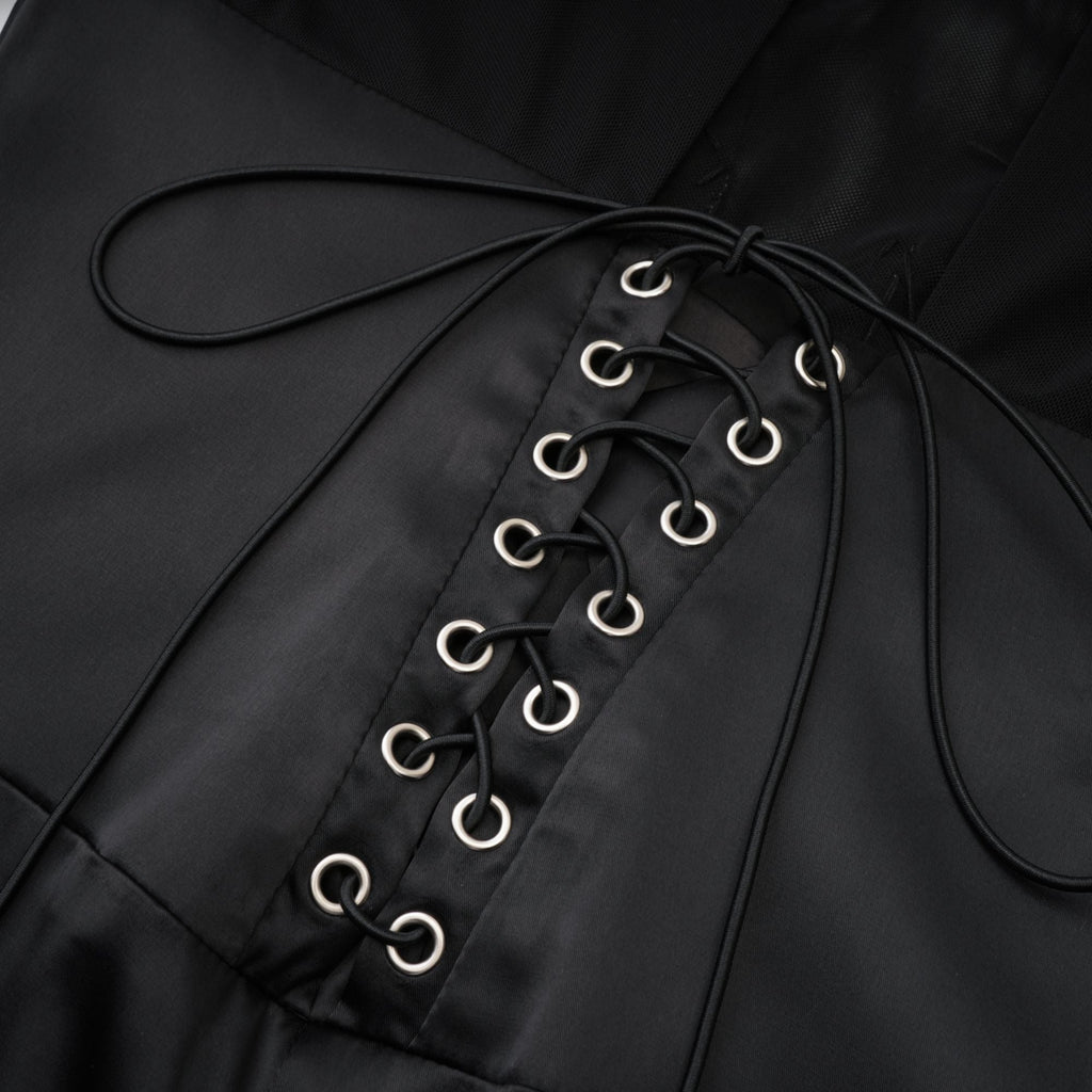 Ariane korse mini elbise