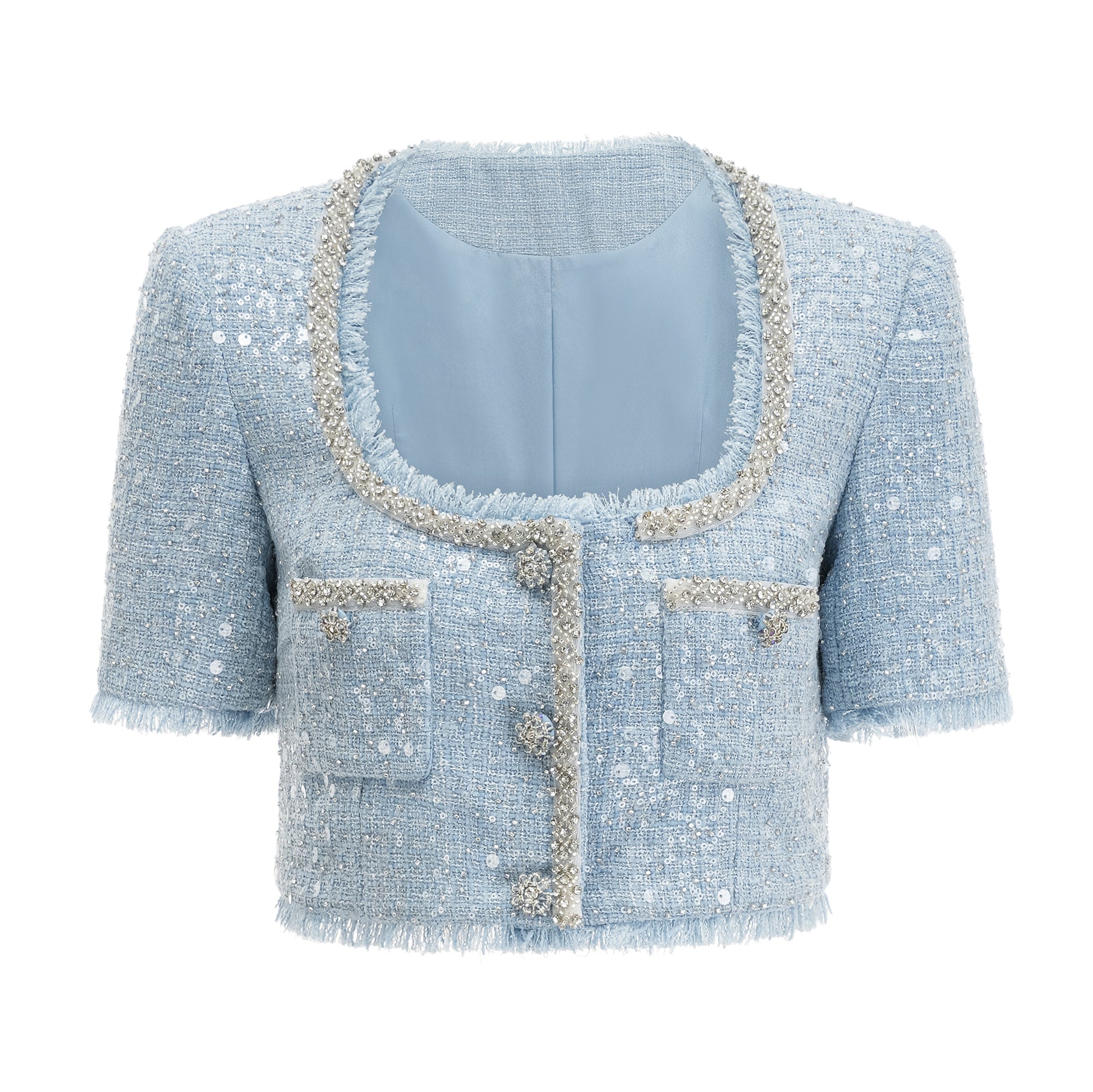 Blanche top ve etek takım