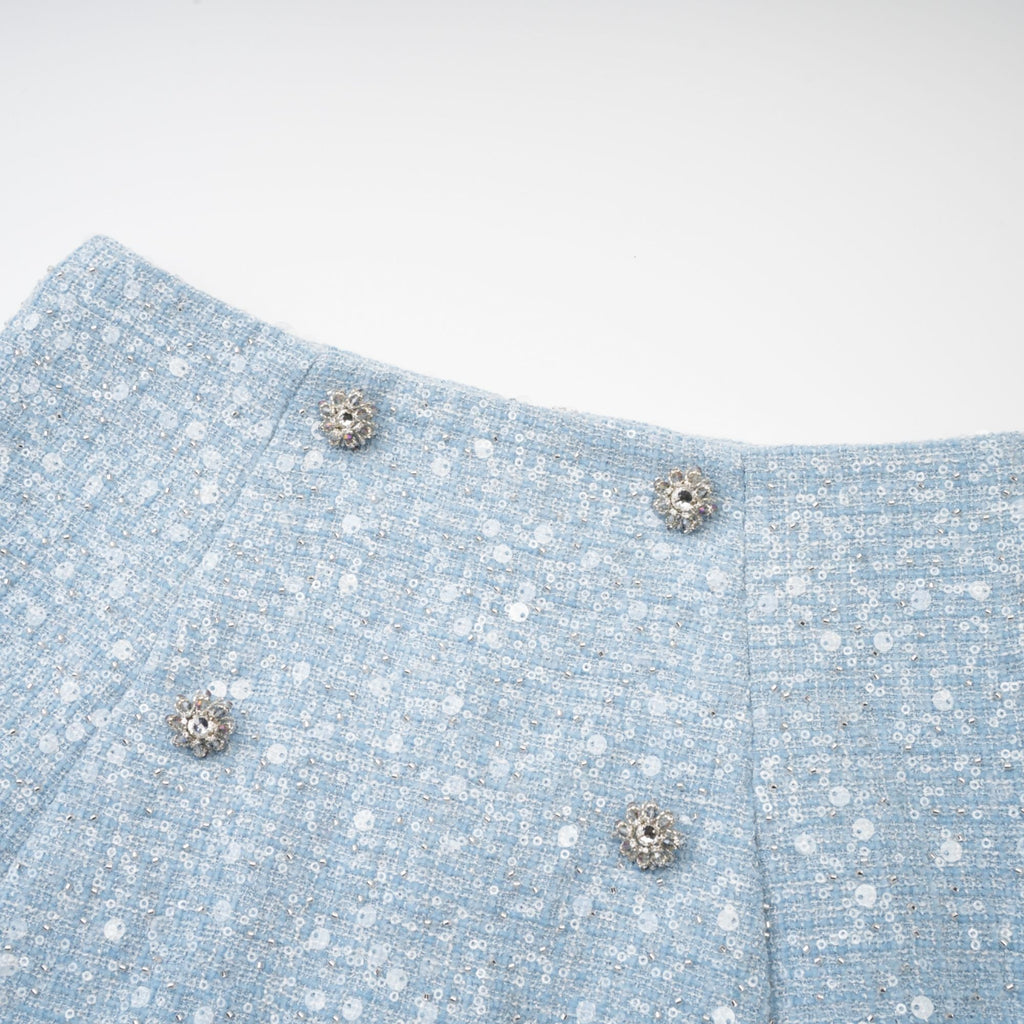 Blanche top ve etek takım