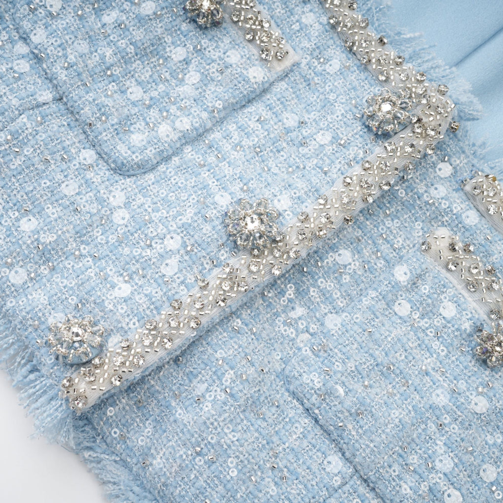 Blanche top ve etek takım