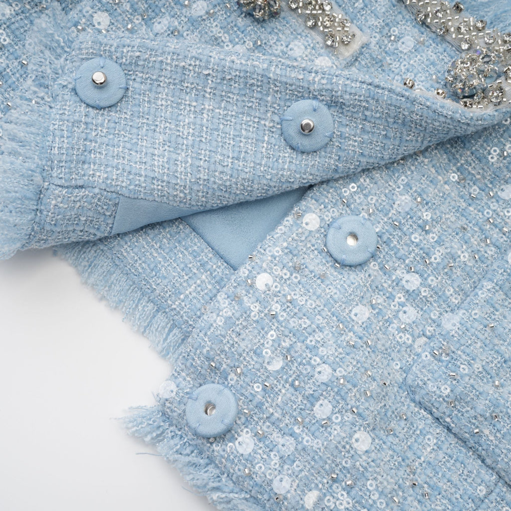 Blanche top ve etek takım