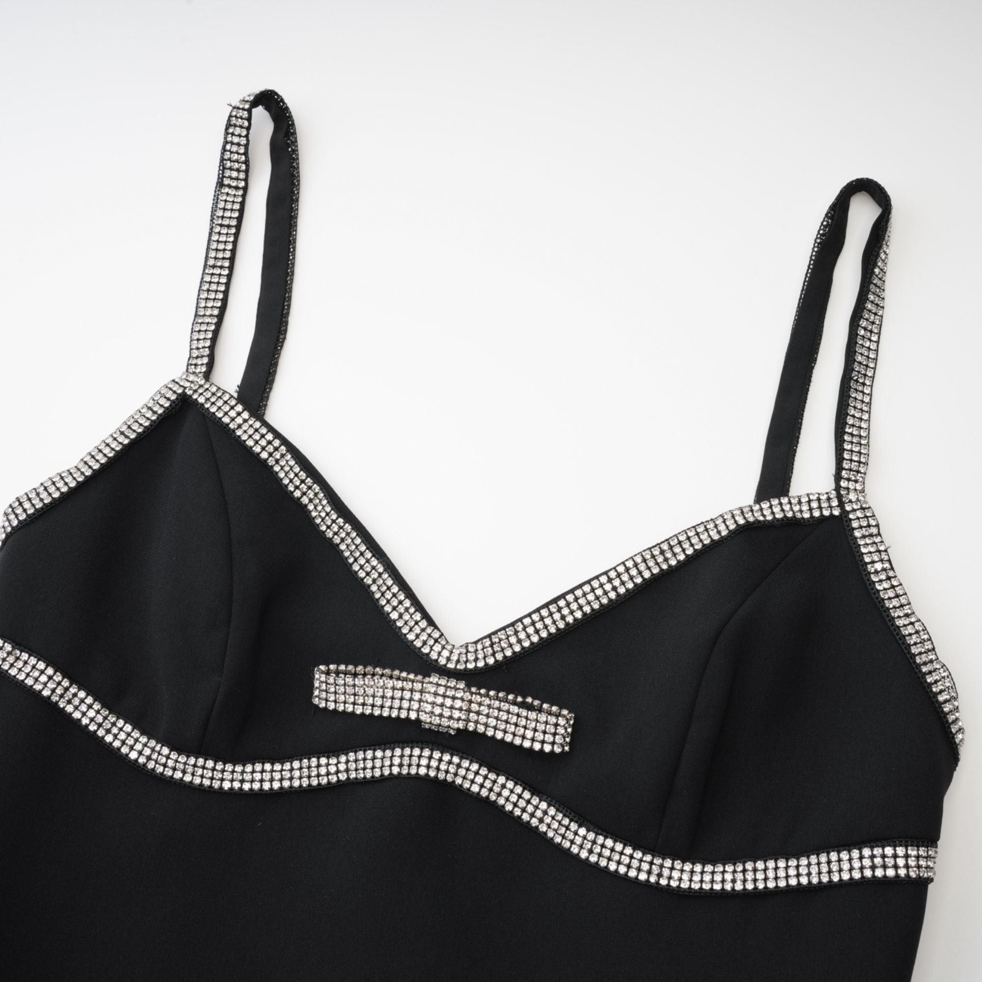 Clémence kuş mini elbise