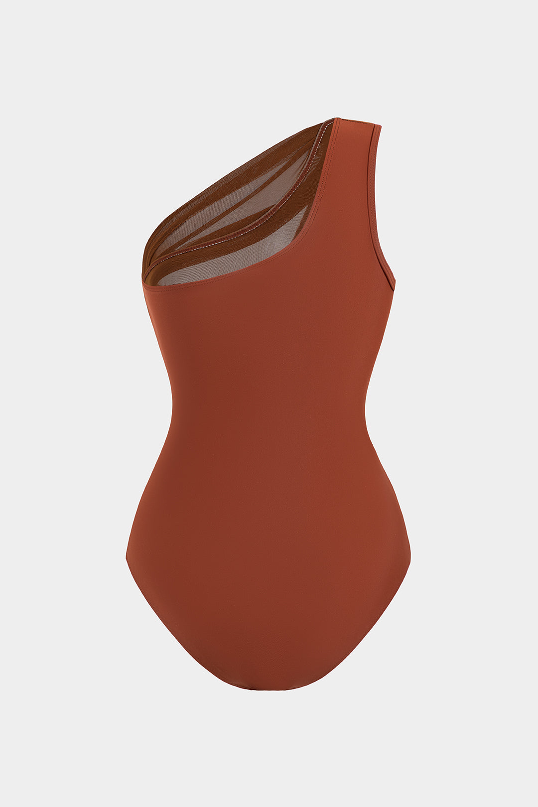 Büzgülü Asimetrik Karın Toparlayıcı Mayo ve Mayo Eteği Pareo Takımı