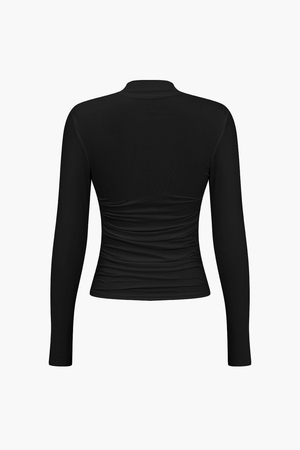 Dantelli Çapraz Uzun Kollu top