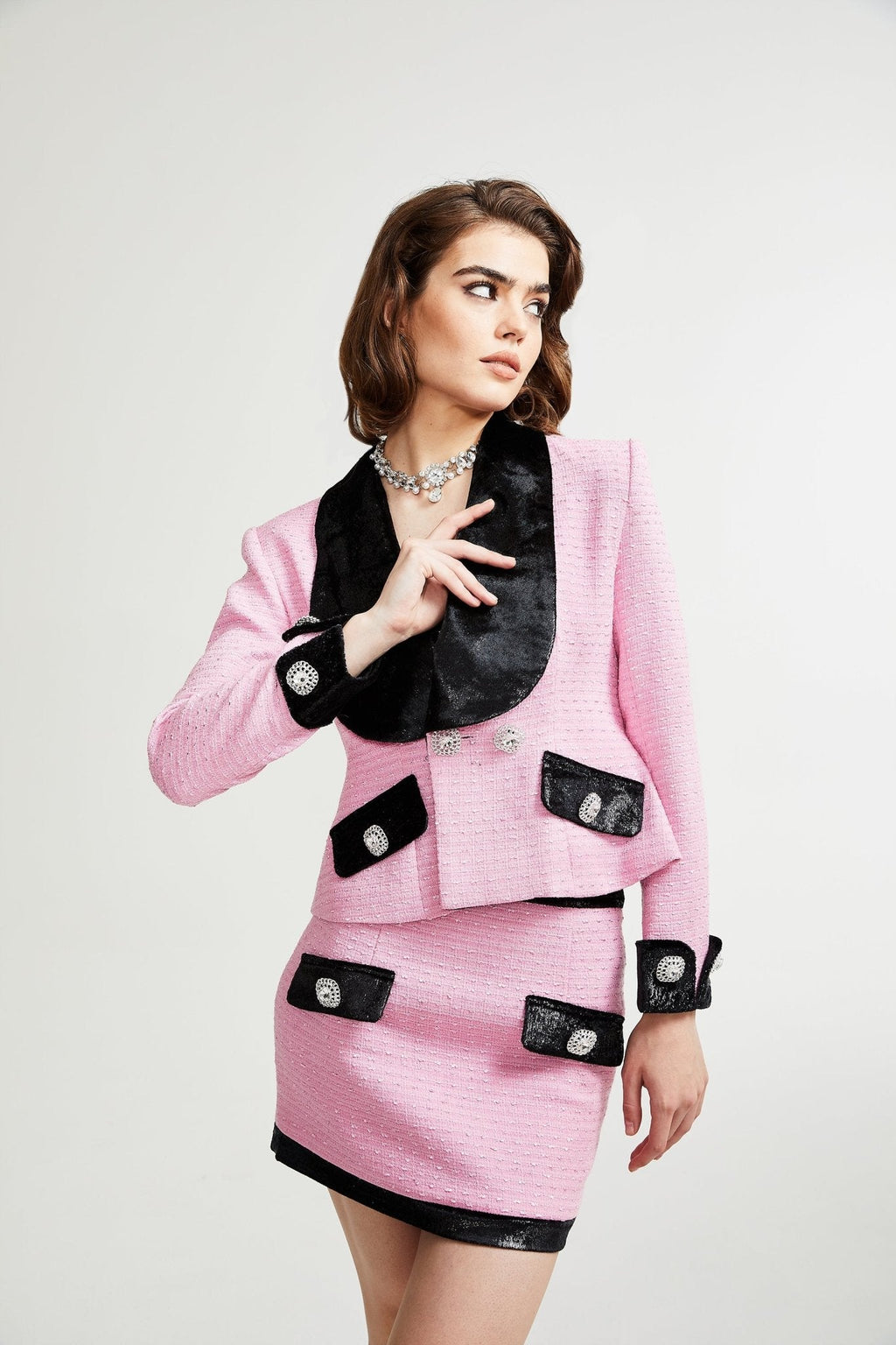 Allegra ceket ve etek takım