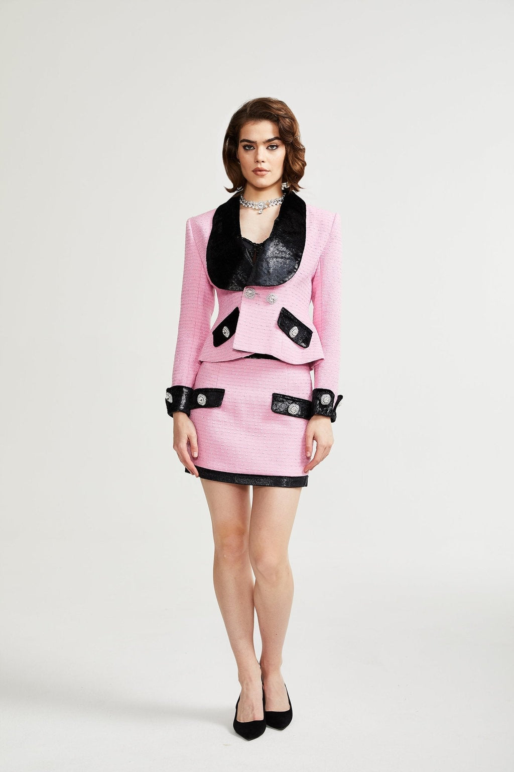 Allegra ceket ve etek takım