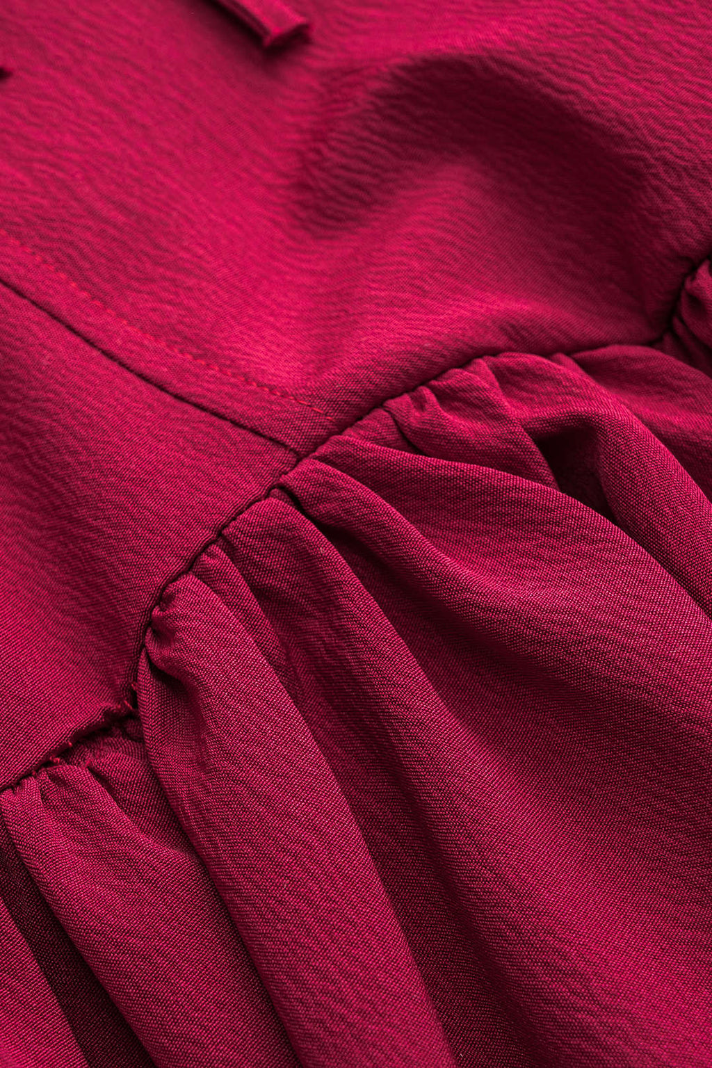 Büzgülü Bağcıklı Fırfırlı Büstiyer Mini Elbise