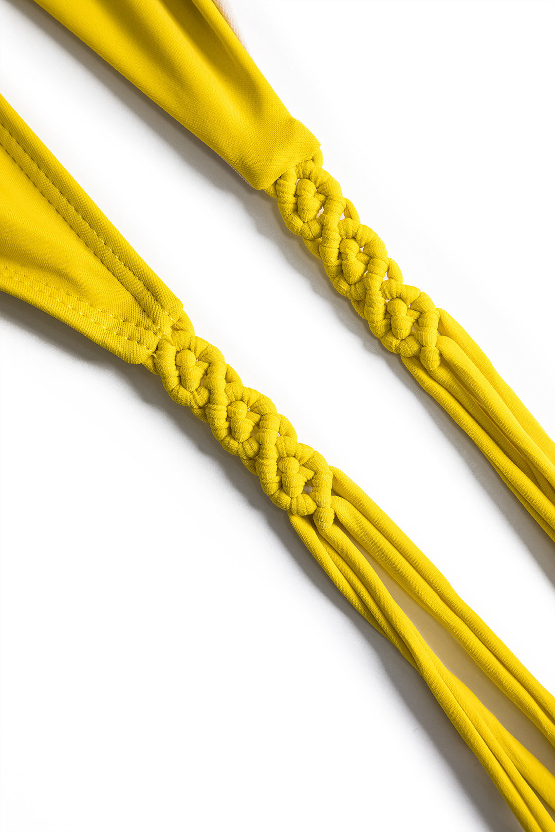 Buruşuk Bağcıklı Askılı Bikini Takımı