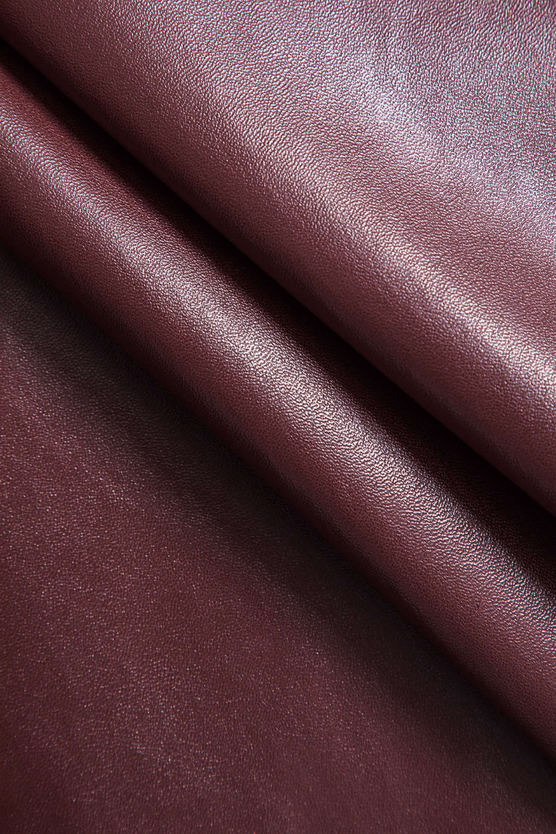 Büyük Beden Deri Dantelli midi Etek