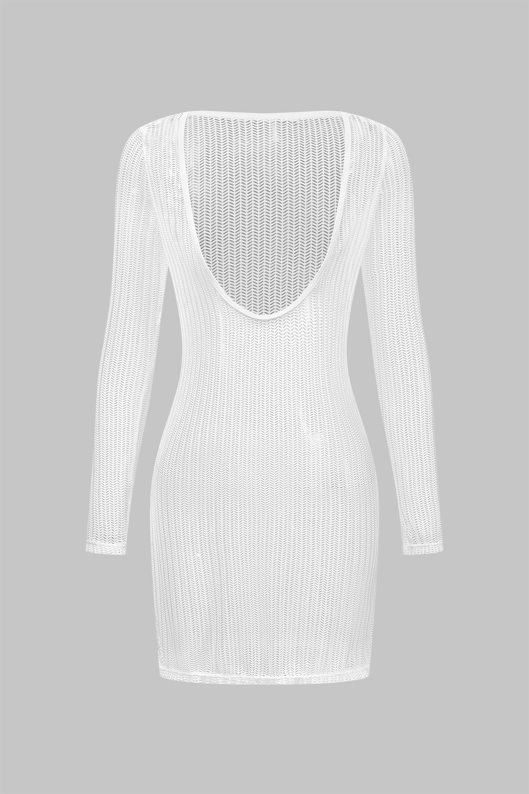 Bağlamalı Bikini ve Uzun Kollu Elbise Örtüsü 3'lü Set