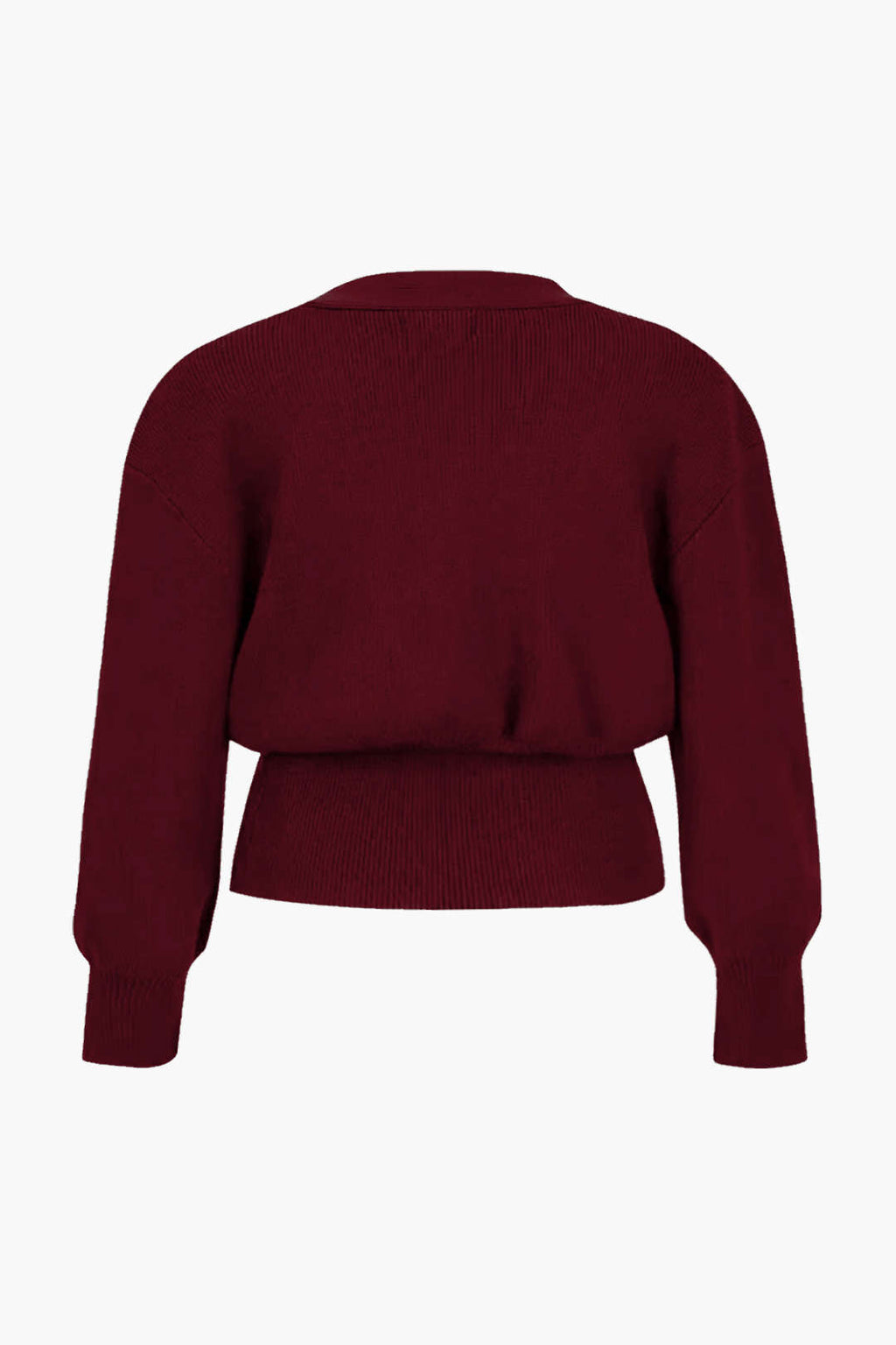 Büyük Beden Düz Triko V Yaka Hırka