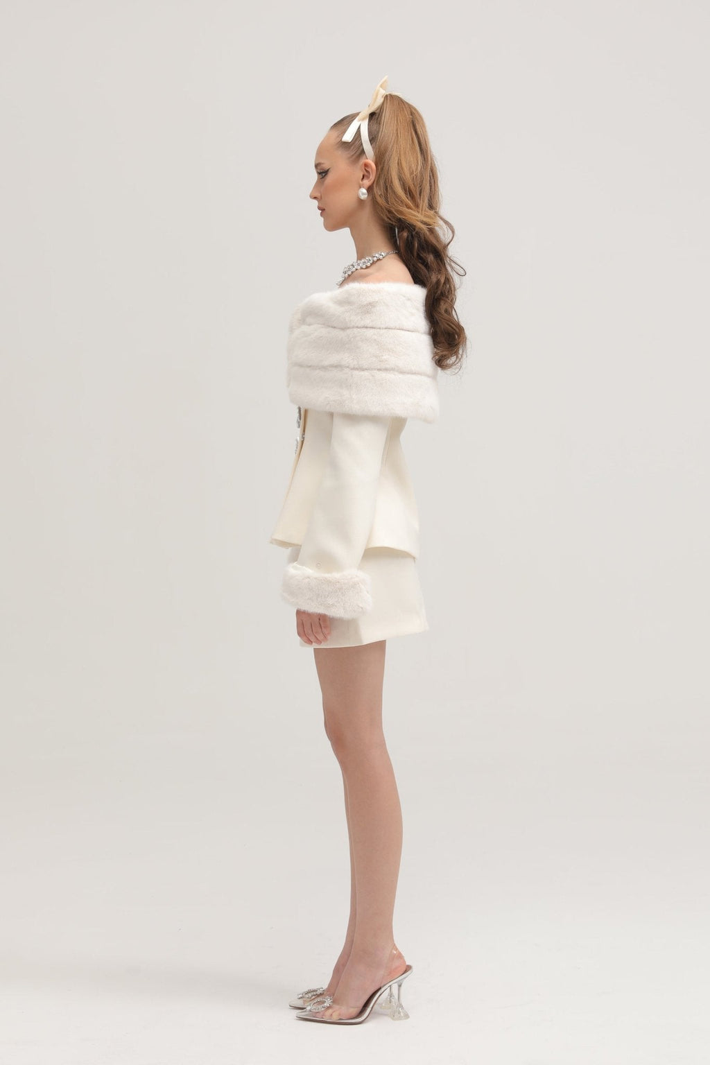 Caitlin ceket ve etek takım