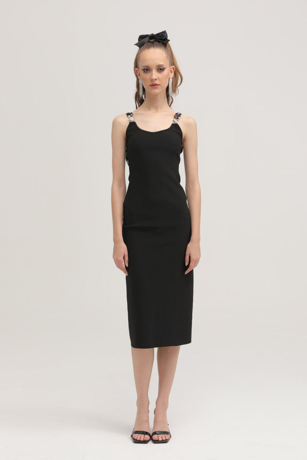 Ceridwen midi elbise