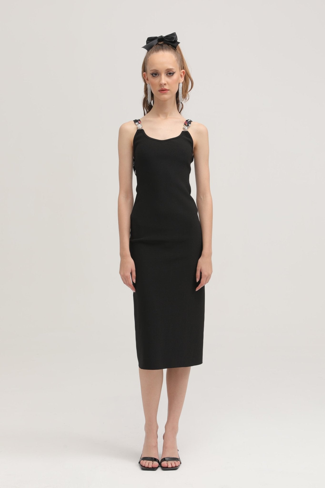 Ceridwen midi elbise