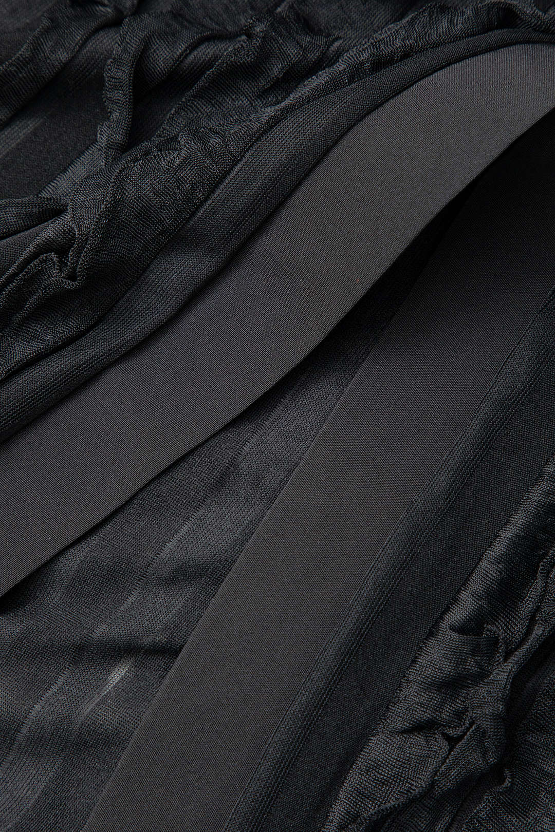 Büyük Beden Katı Düğme Fırfırlı maksi Elbise