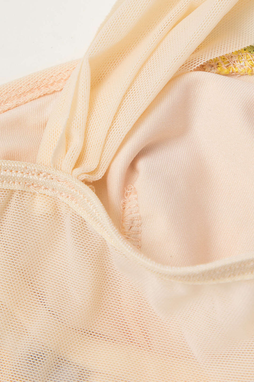 Çiçek İşlemeli Korsaj Büstiyer