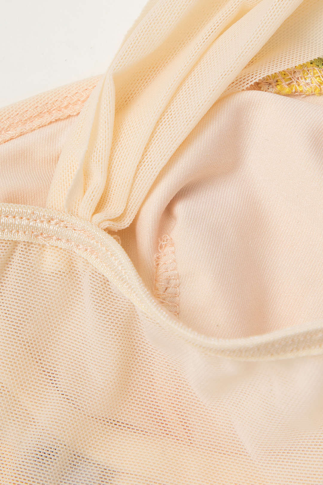 Çiçek İşlemeli Korsaj Büstiyer