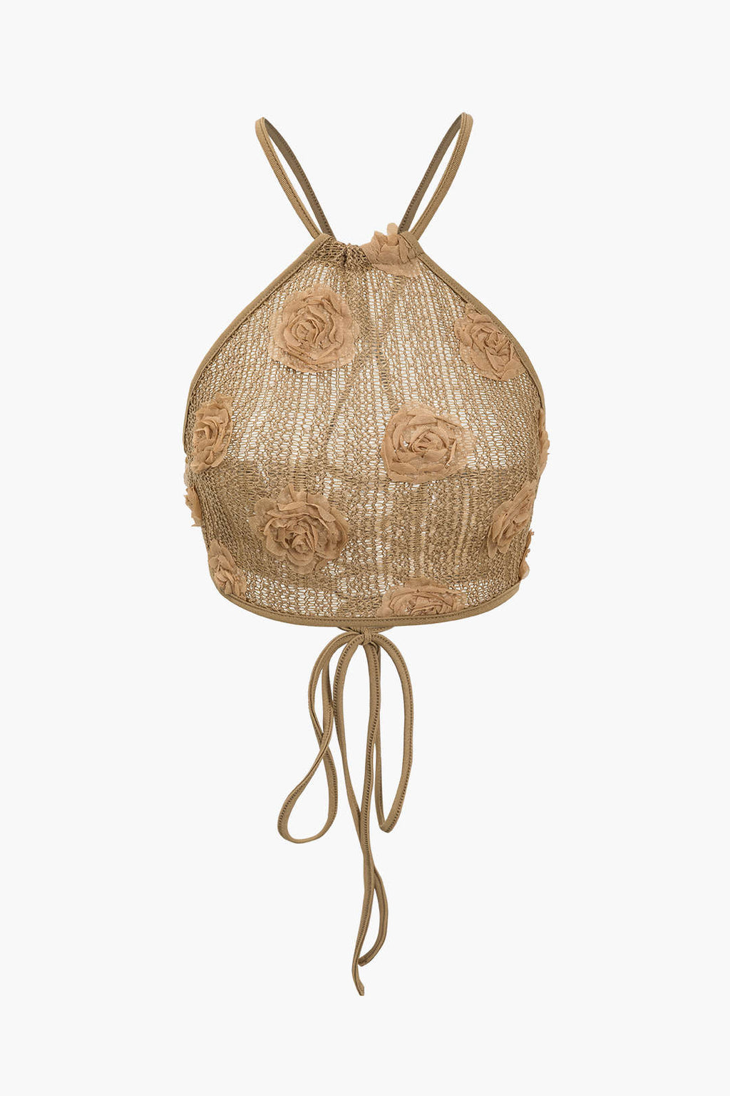 Aplikeli İpli Pantolon Takımı