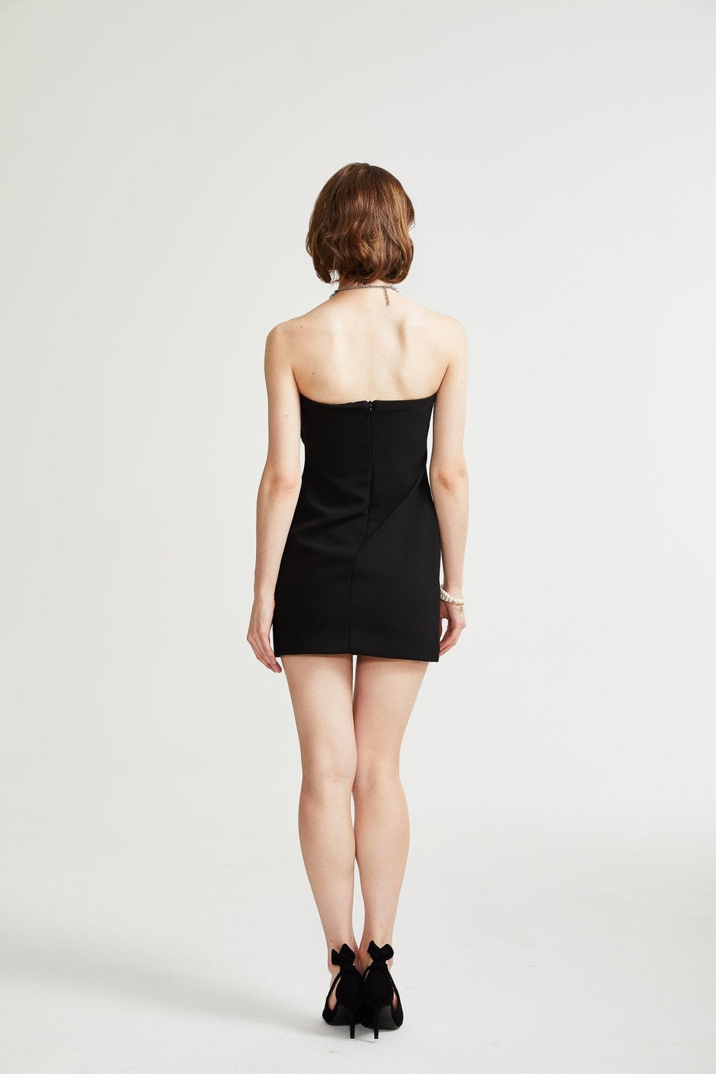 Çiçekli Mini Elbise